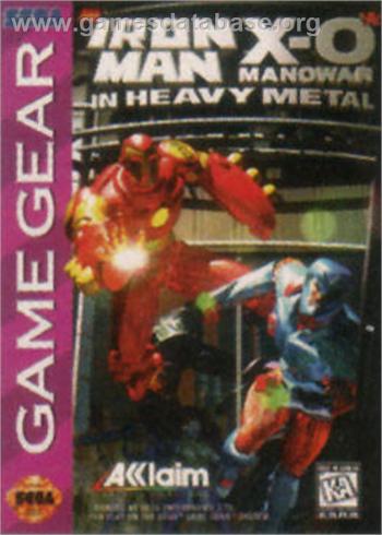 Cover Iron Man X-O Manowar in Heavy Metal for Game Gear